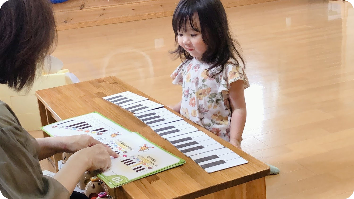つくば市ﾋﾟｱﾉ教室ｱｰﾃﾞﾝ音楽館 3歳さん対象の新ｺｰｽ開講します
